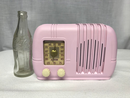 Arvin 544AR Tube Radio With Bluetooth input.