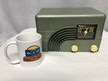 Northern Electric 5000 Baby Champ Rainbow Tube Radio With Bluetooth input.