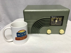 Northern Electric 5000 Baby Champ Rainbow Tube Radio With Bluetooth input.