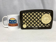 Silvertone 132.878 Midget Tube Radio With Bluetooth input.