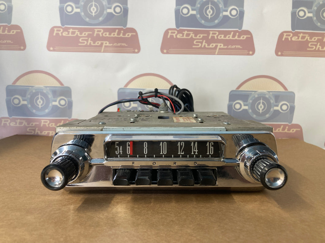 1963 Ford Fairlane AM radio with Bluetooth FM & Aux input