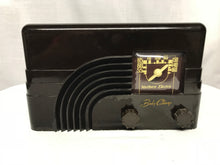 Northern Electric 5104 Baby Champ Rainbow Tube Radio With Bluetooth input.