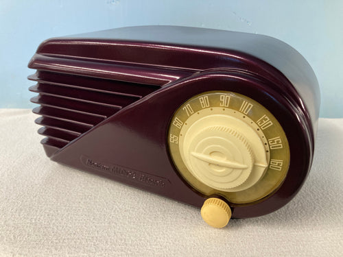 Northern Electric 5408 “Bullet” Vintage Retro Tube Radio With Bluetooth Option