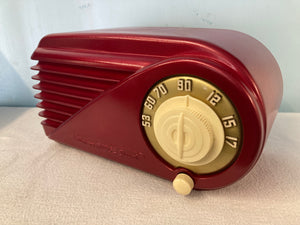 Northern Electric 5508 “Bullet” Tube Radio With Bluetooth & FM Options