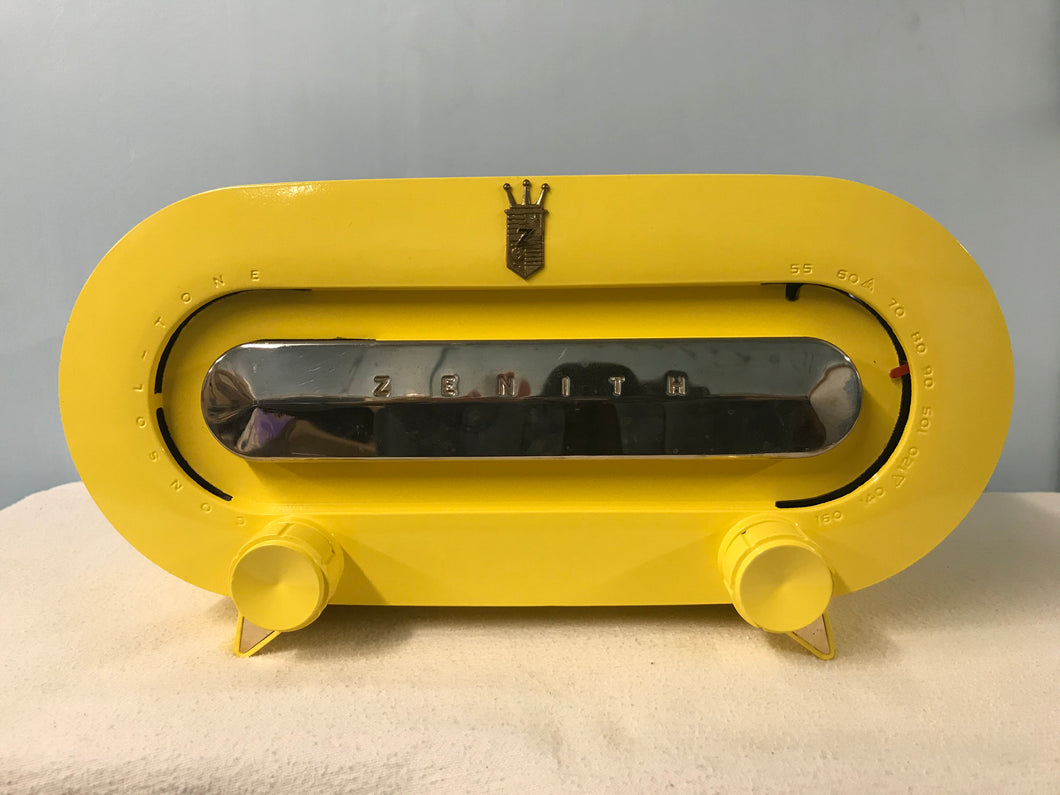 Zenith “Racetrack” H511  Tube Radio With Bluetooth input.