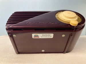 Northern Electric 5408 “Bullet” Vintage Retro Tube Radio With Bluetooth Option