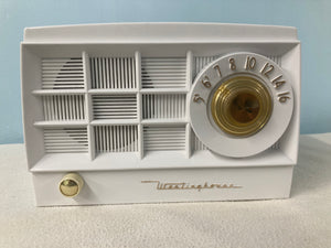 1954 Westinghouse 5-T-114 Tube Radio With Bluetooth input.