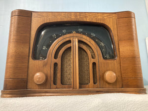 1941 Zenith "Boomerang" Tube Radio With Bluetooth input.