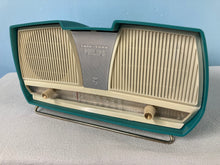 Philips Turquoise B2C10U Tube Radio With AM/Bluetooth Transmitter Option