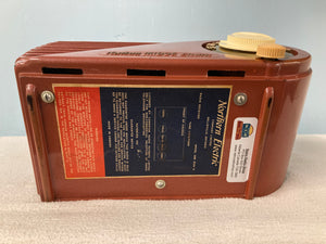 Northern Electric 5508 “Bullet” Tube Radio With Bluetooth & FM Options