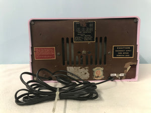 Vintage 1946 Northern Electric "Baby Champ", "Rainbow" or "Waterfall" retro tube radio with iphone or bluetooth input
