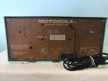Motorola 67X Tube Radio With Bluetooth input.