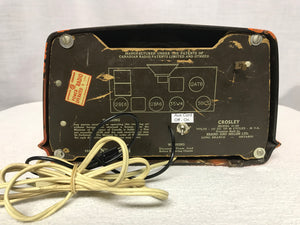 Crosley 11-101 “Bullseye”  Tube Radio With Bluetooth input.