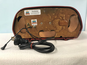 Northern Electric 5708 “Bullseye” Tube Radio With Bluetooth input.