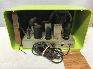 Northern Electric Model 5400 “Baby Champ” Tube Radio With Bluetooth input.