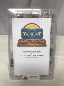 Capacitor Kit For Vintage Tube Radio, Phonograph, Amplifier