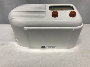 Stewart Warner "Bullet" retro tube radio with iphone or bluetooth Input