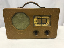 Westinghouse Portable Battery Tube Radio With Bluetooth input.