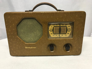 Westinghouse Portable Battery Tube Radio With Bluetooth input.