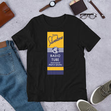 Silvertone Electron Tube Short-Sleeve Unisex T-Shirt