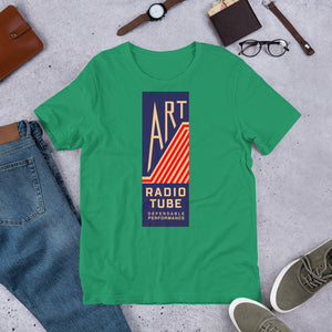 Art Electron Tube Short-Sleeve Unisex T-Shirt