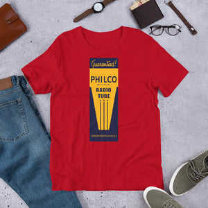 Philco Electron Tube Short-Sleeve Unisex T-Shirt