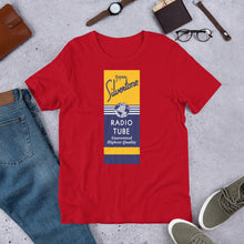 Silvertone Electron Tube Short-Sleeve Unisex T-Shirt