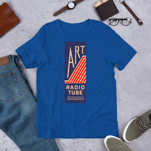 Art Electron Tube Short-Sleeve Unisex T-Shirt