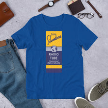 Silvertone Electron Tube Short-Sleeve Unisex T-Shirt