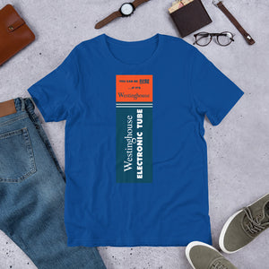 Westinghouse Electron Tube Short-Sleeve Unisex T-Shirt