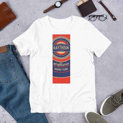 Raytheon Electrode Tube Short-Sleeve Unisex T-Shirt