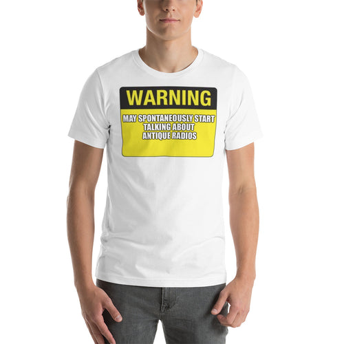 Warning Short-Sleeve Unisex T-Shirt