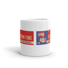 CBS Electron Tube White glossy mug
