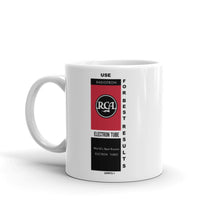 RCA 1 Electron Tube White glossy mug