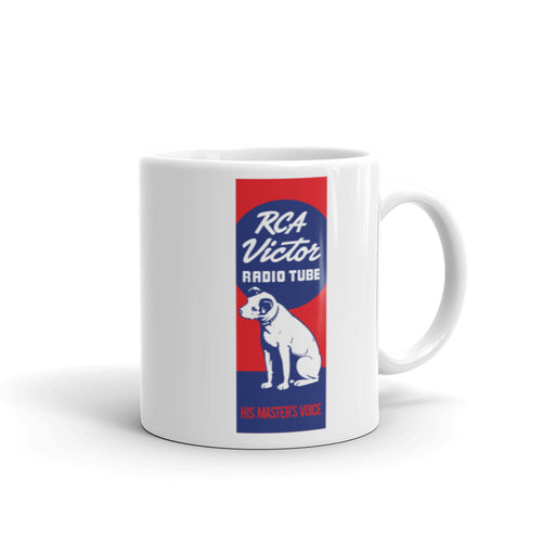 RCA Electron Tube White glossy mug