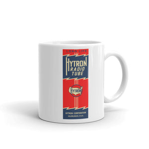 Hytron Electron Tube White glossy mug