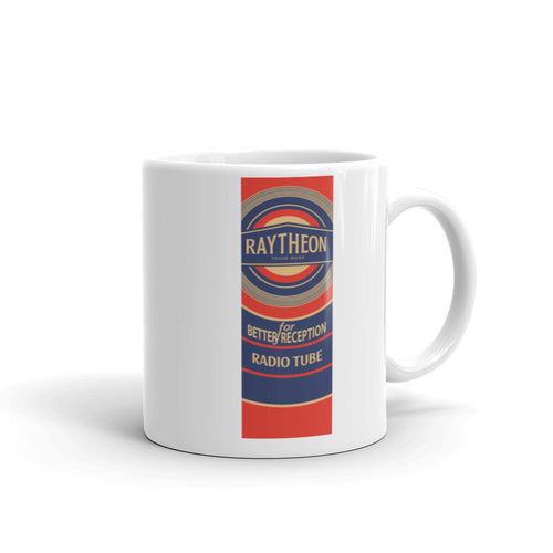 Rayhtheon Electron tube White glossy mug