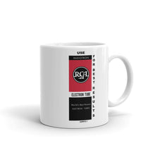 RCA 1 Electron Tube White glossy mug