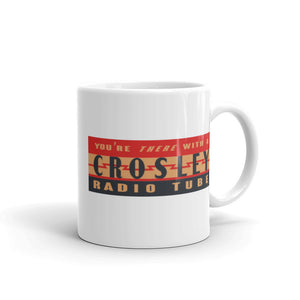 Crosley Electron Tube White glossy mug