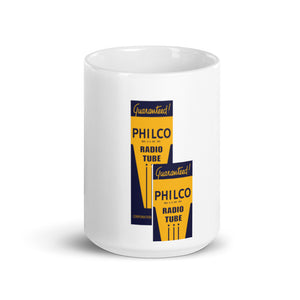 Philco Electron Tube White glossy mug