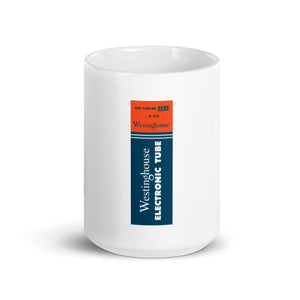 Westinghouse Electron Tube White glossy mug