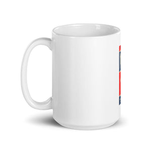 Hytron Electron Tube White glossy mug