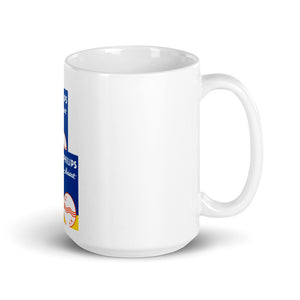 Philips White glossy mug